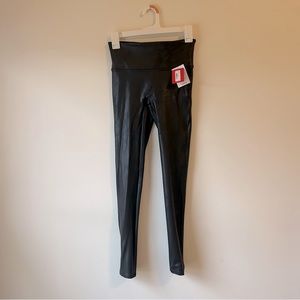 SPANX faux leather leggings Size Small NWT